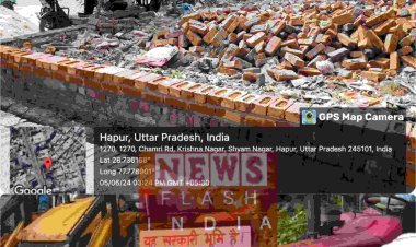 हापुड : भूमाफियाओं का दुस्साहस कब्जा करने के लिए सरकारी भूमि से गायब कर दिया चेतावनी वाला सरकारी बोर्ड, प्रशासन बेखबर