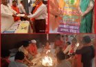 यज्ञ परंपरा द्वारा हिंदू नववर्ष का स्वागत , 11 कुण्डीय महायज्ञ संग हुआ प्रसाद वितरण