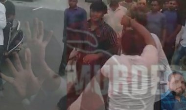 खाने को लेकर पत्नी से हुआ था विवाद,  बुलंदशहर से आए पत्नी के परिजनों ने हापुड़ में पति की कर दी हत्या,दामाद को हाईवे पर दौड़ा-दौड़ा कर पीटा , घटना CCTV में हुई कैद